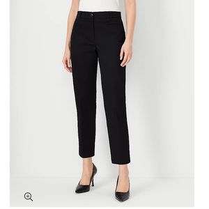 Ann Taylor straight leg black pants